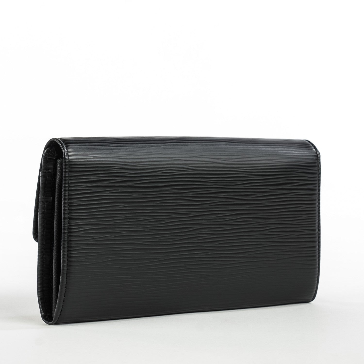Louis Vuitton Epi Sarah Wallet Black 3 of 8