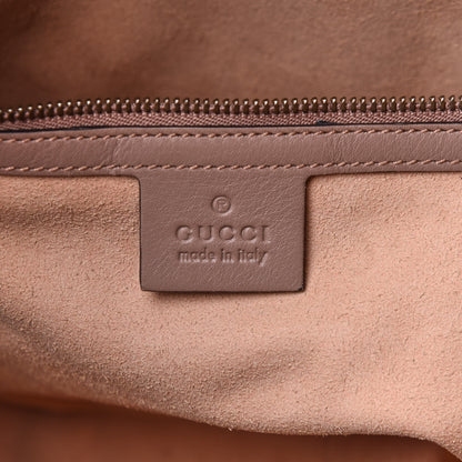 Gucci Calfskin Matelasse Medium GG Marmont Shoulder Tote Bag Porcelain Rose 6 of 12