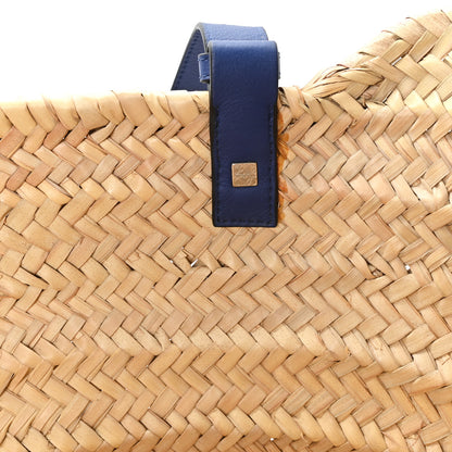 Loewe Raffia Basket Tote Bag Cream Multi 7 of 12