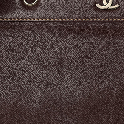 Chanel Caviar CC Tote Brown 11 of 13
