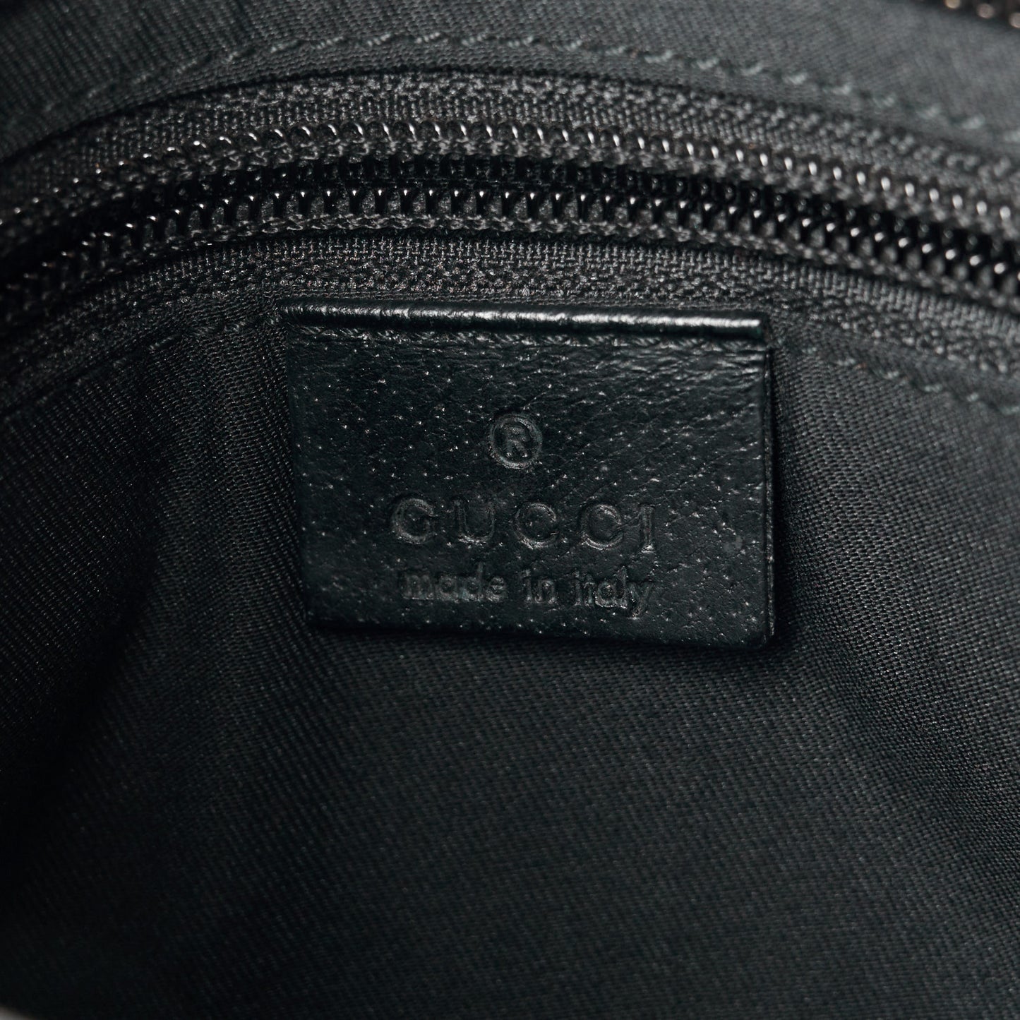 Monogram Flat Messenger Bag Black