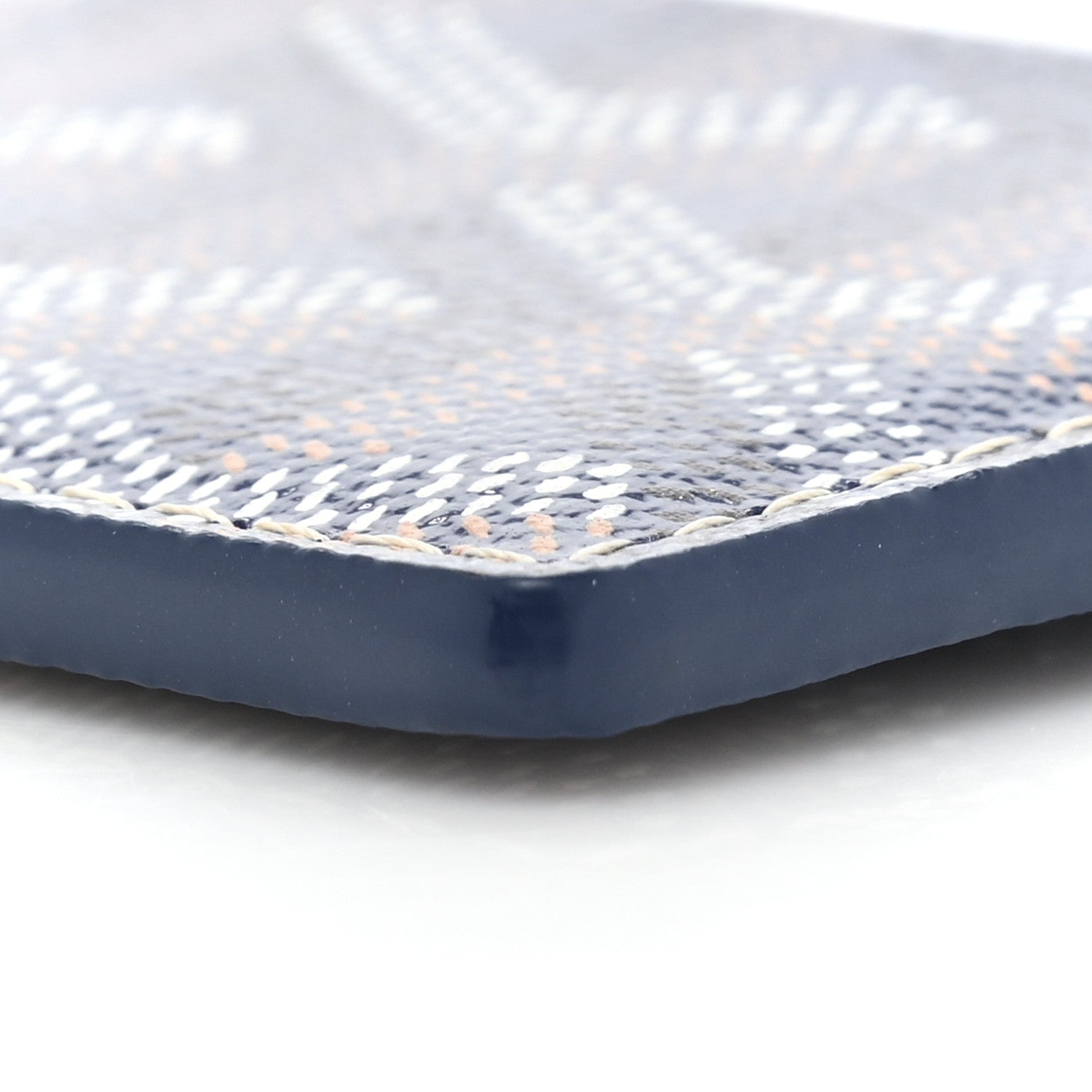 Goyard Goyardine Saint Sulpice Card Holder Navy 7 of 7