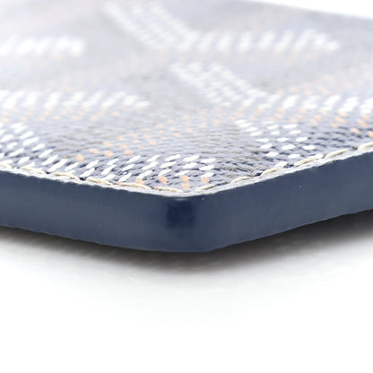 Goyard Goyardine Saint Sulpice Card Holder Navy 7 of 7