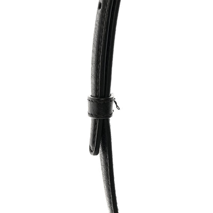 Valentino Garavani Craquele Nappa Rockstud Spike Double Zip Camera Crossbody Bag Black 12 of 13