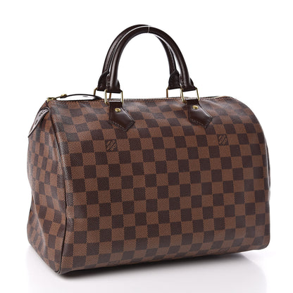 Louis Vuitton Damier Ebene Speedy 30 3 of 11