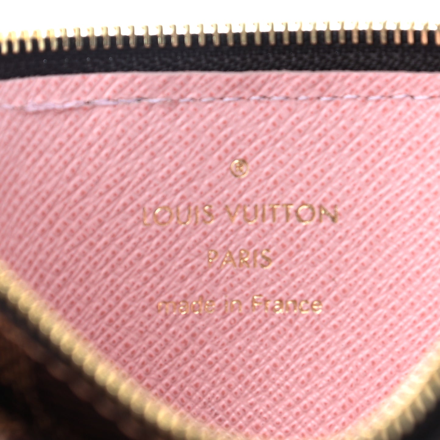 Damier Ebene Recto Verso Card Holder Rose Ballerine