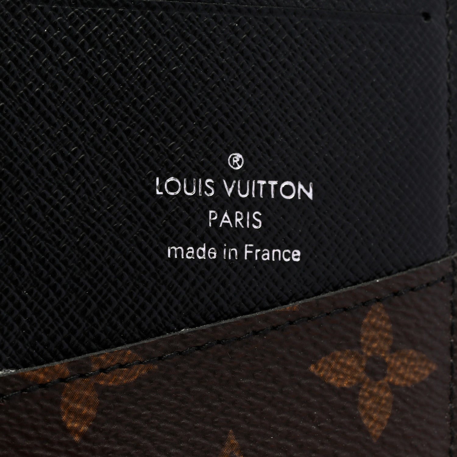 Louis Vuitton Monogram Macassar Pocket Organizer NM 5 of 7