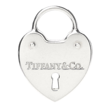 Tiffany Sterling Silver Heart Lock Charm 1 of 3