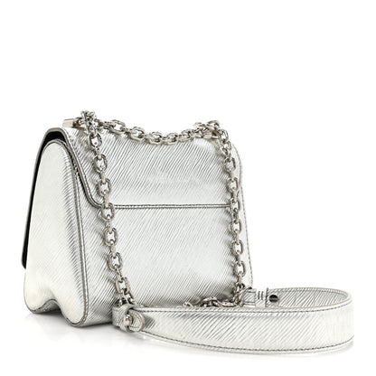 Louis Vuitton Epi Twist Shoulder Bag PM Argent 3 of 14