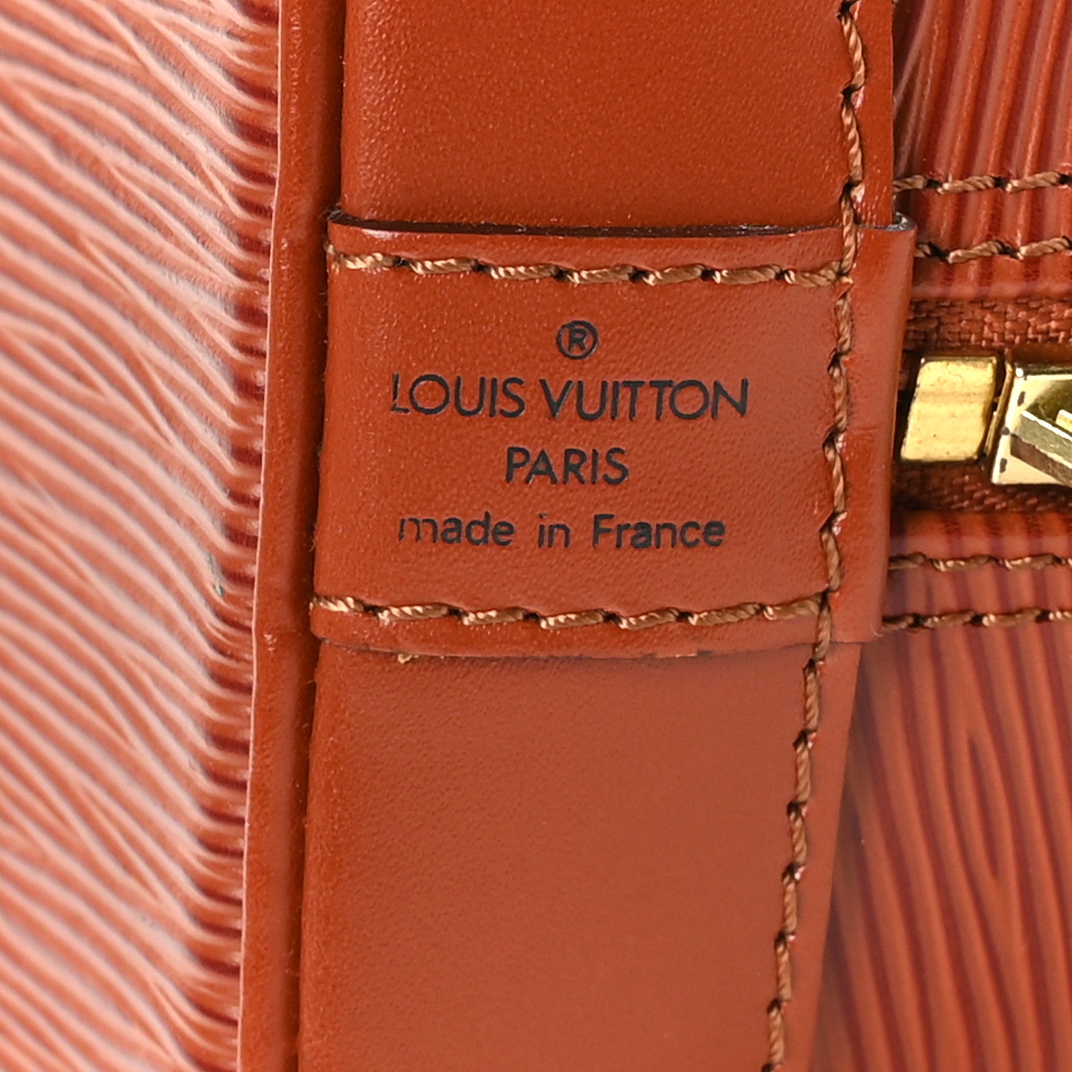 Louis Vuitton Epi Alma PM Kenyan Fawn 7 of 13