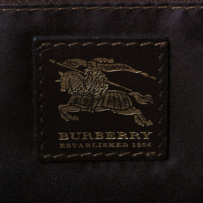 Burberry Haymarket Check Diaper Messenger Bag 6 of 18
