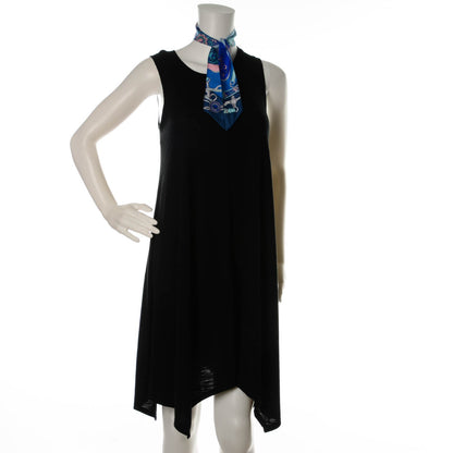 Hermes Silk Festival des Amazones Twilly Ardoise Turquoise Rose 2 of 5