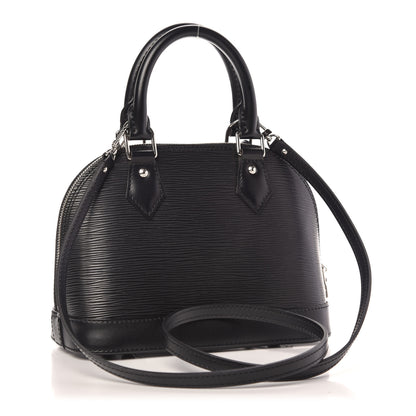 Louis Vuitton Epi Alma BB Black 3 of 8