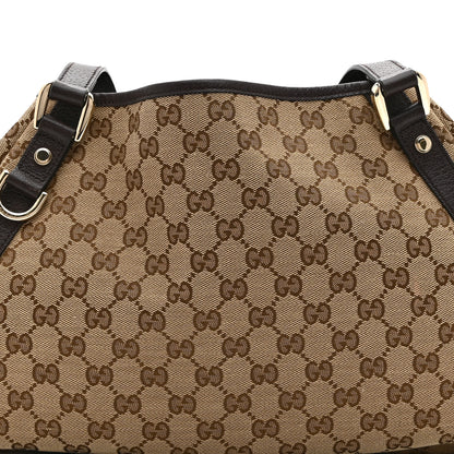 Gucci Monogram Medium Abbey Shoulder Bag Dark Brown 8 of 10