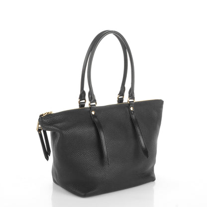 Burberry London Grainy Calfskin Small Salisbury Tote Black 3 of 8