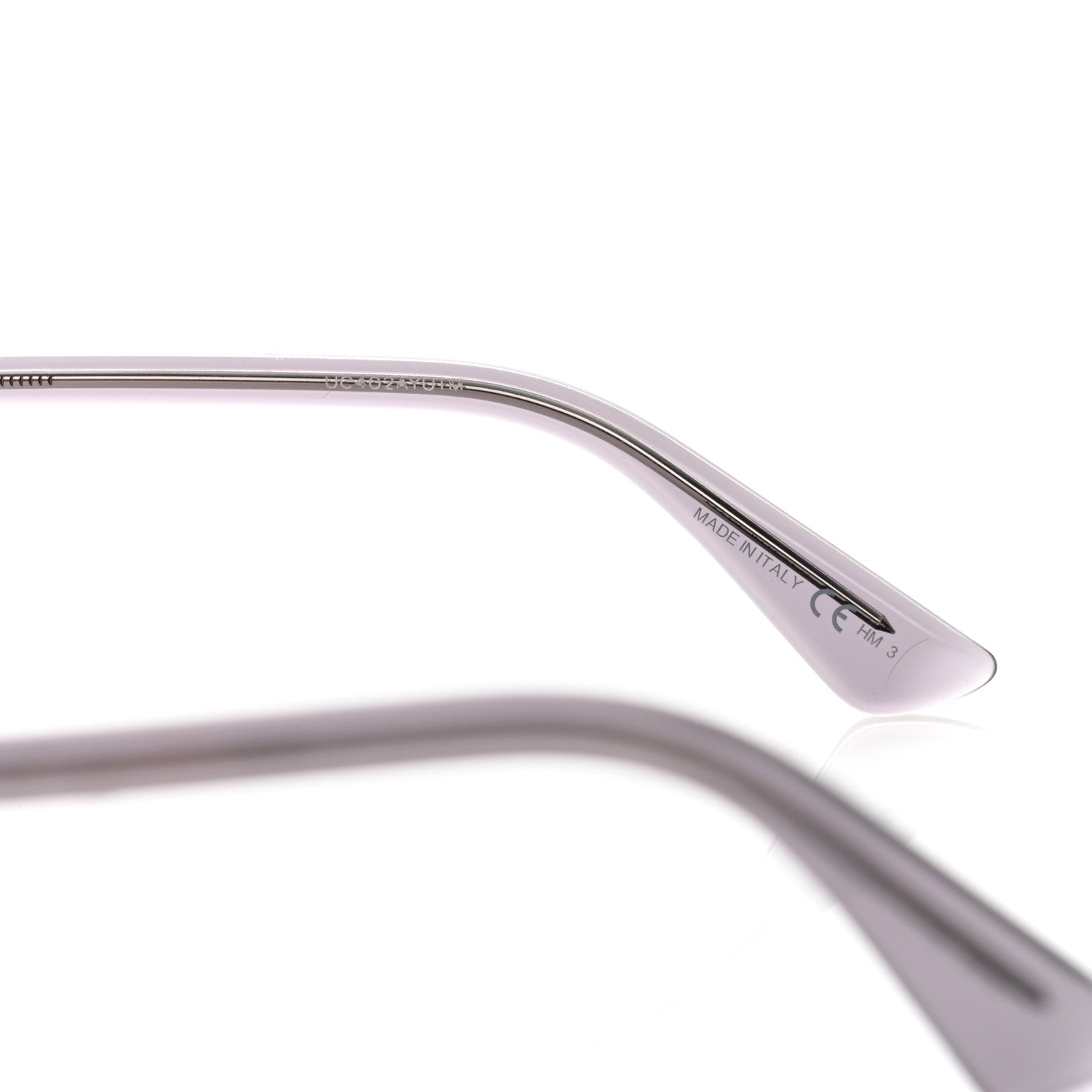 Christian Dior Reflected Prism Mirrored Sunglasses Black Silver 6 of 9