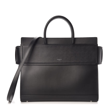 Givenchy Smooth Calfskin Medium Horizon Satchel Black 1 of 9
