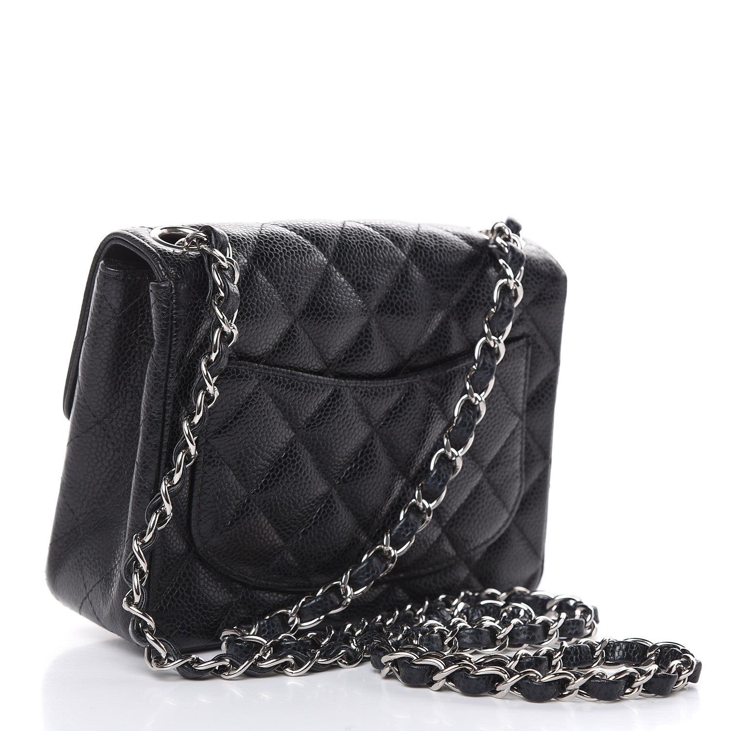 Chanel Caviar Quilted Mini Square Flap Black 3 of 15
