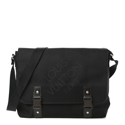 Louis Vuitton Damier Geant Loup Messenger Bag Black 1 of 9
