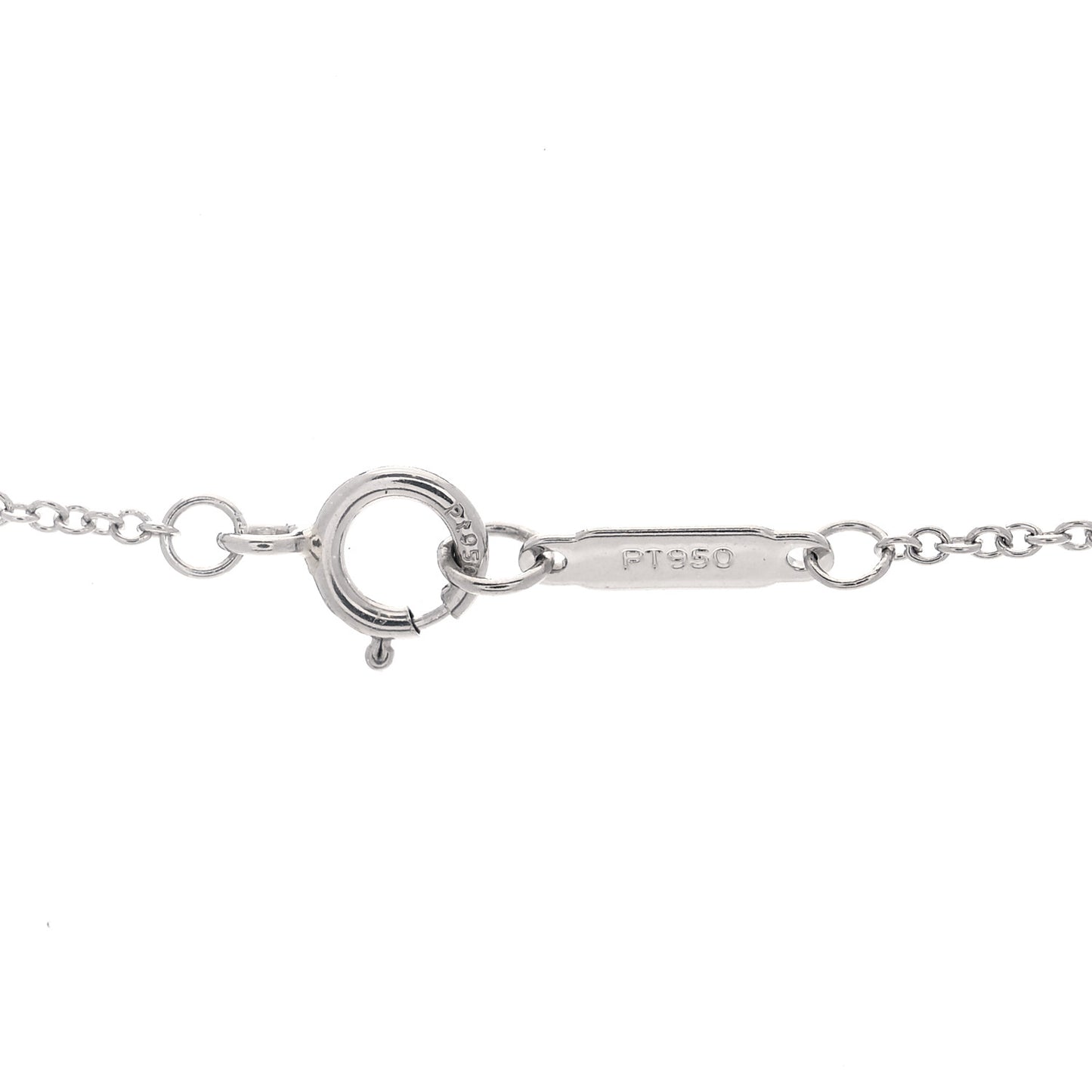 Platinum Diamond Medium Cross Pendant Necklace
