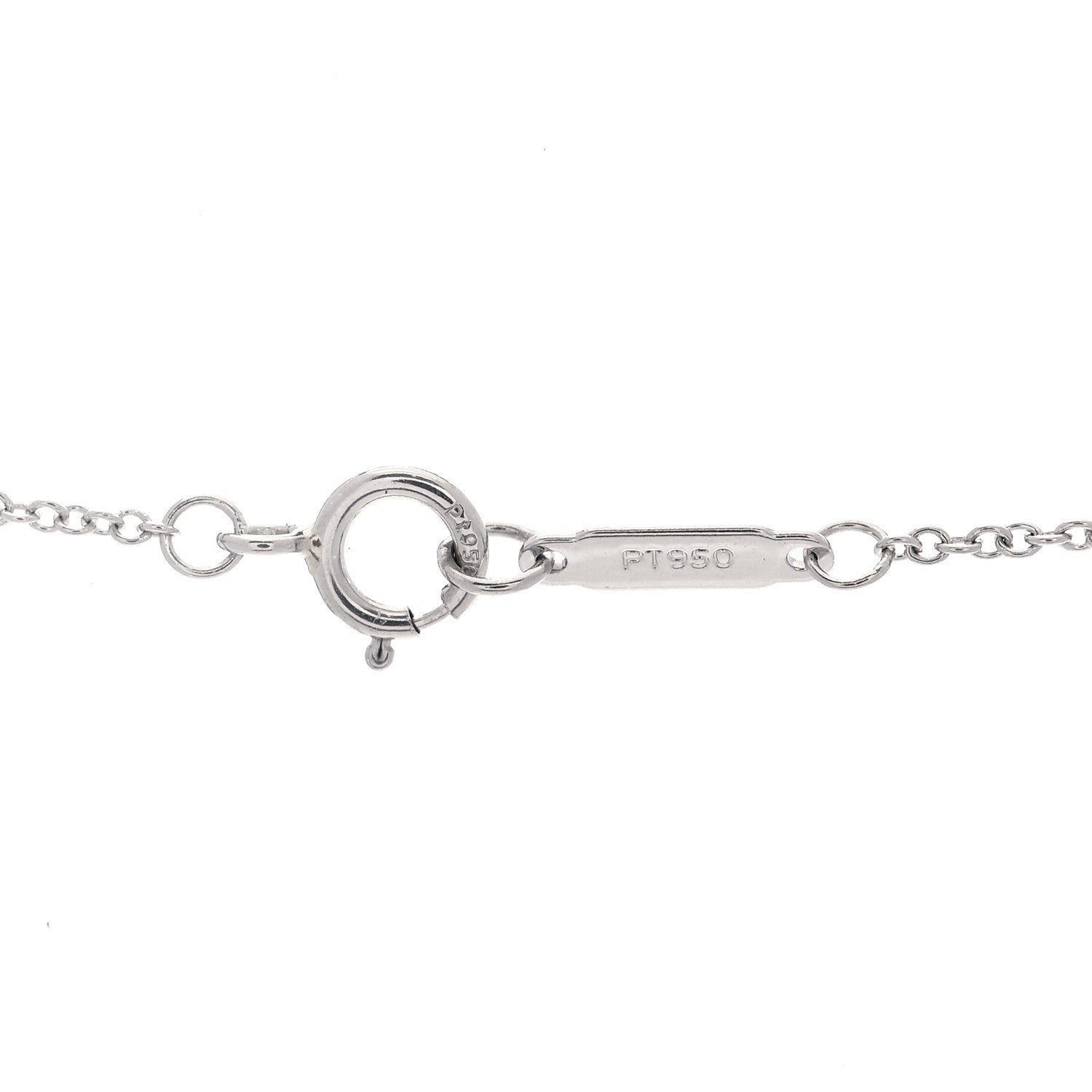 Tiffany Platinum Diamond Medium Cross Pendant Necklace 4 of 7