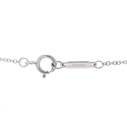 Tiffany Platinum Diamond Medium Cross Pendant Necklace 4 of 7