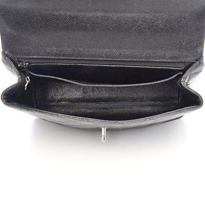 Chanel Caviar Quilted Jumbo Kelly Flap Black 5 of 18