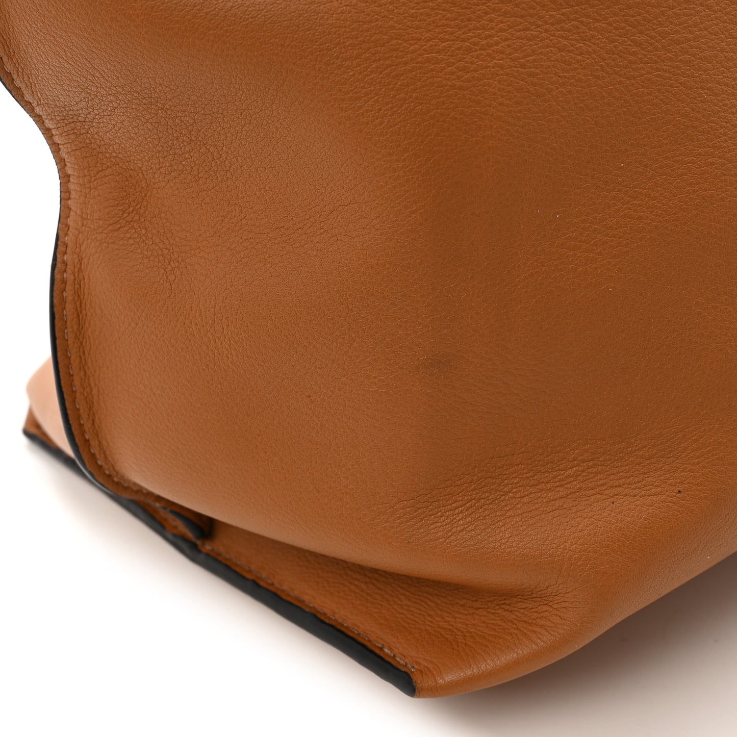 Calfskin Flamenco Knot XL Shoulder Bag Warm Desert