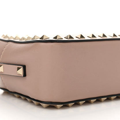 Valentino Garavani Calfskin Rockstud Camera Crossbody Bag Poudre 8 of 11