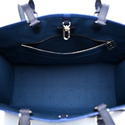 Louis Vuitton Monogram Escale Onthego GM Blue 5 of 9