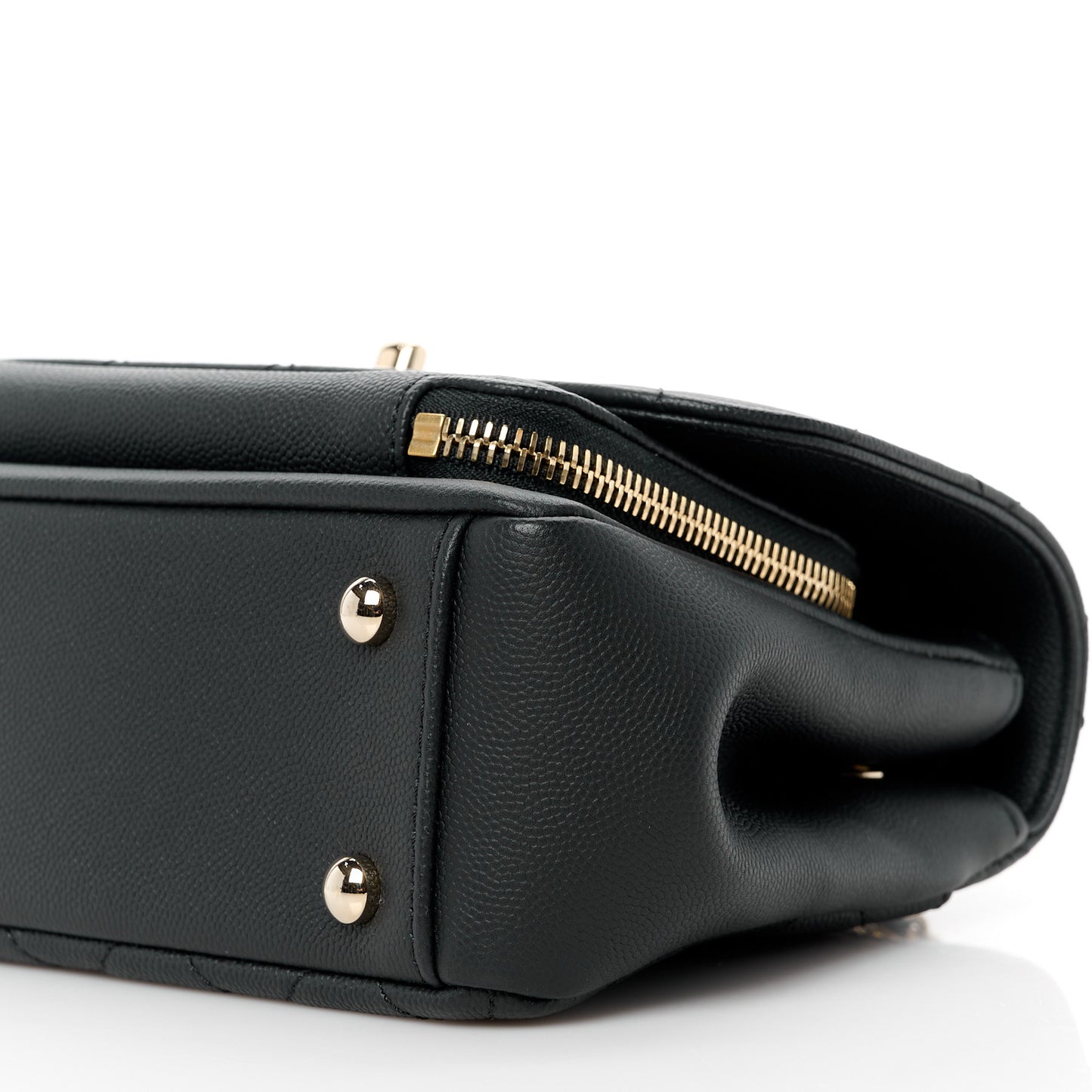 Caviar Quilted Small Business Affinity Flap Black