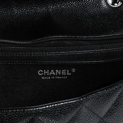 Chanel Caviar Jumbo Single Flap Black 6 of 8