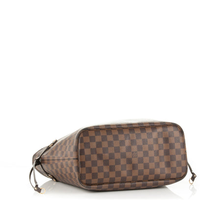 Louis Vuitton Damier Ebene Neverfull MM 4 of 9