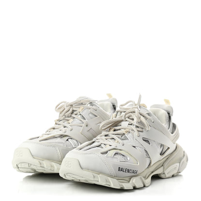 Balenciaga Mesh Nylon Womens Track Sneakers 39 White 3 of 7