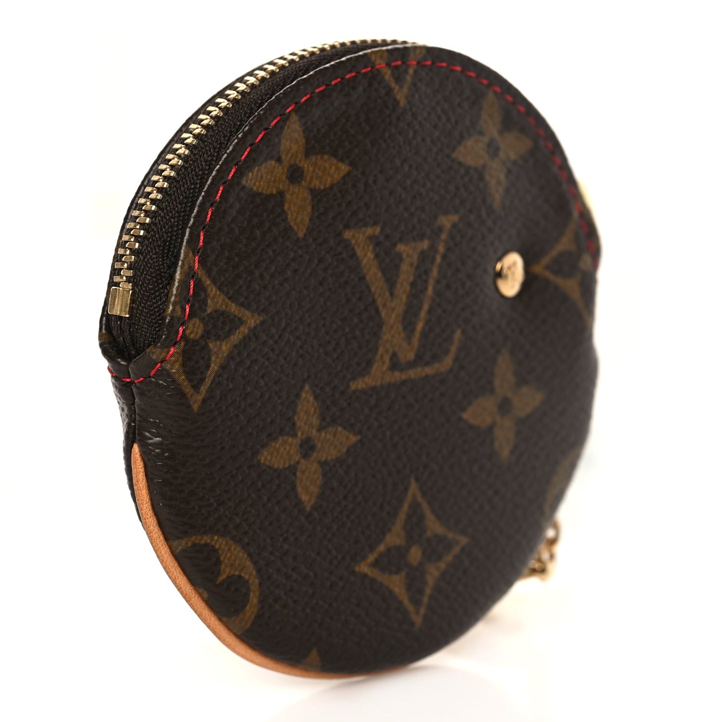 Monogram Cerises Round Coin Purse