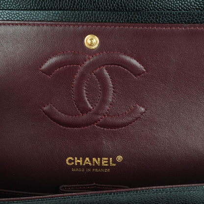 Chanel Caviar Quilted Medium Double Flap Black 6 of 7