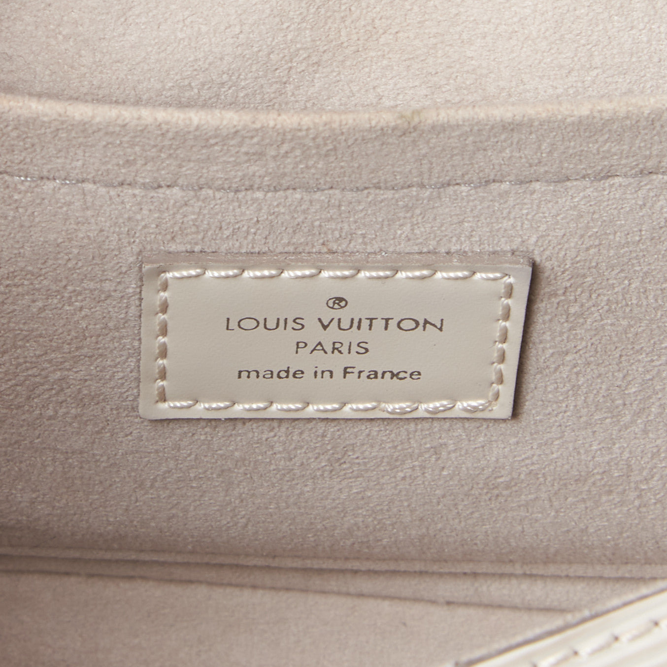 Epi Montaigne Clutch Ivory