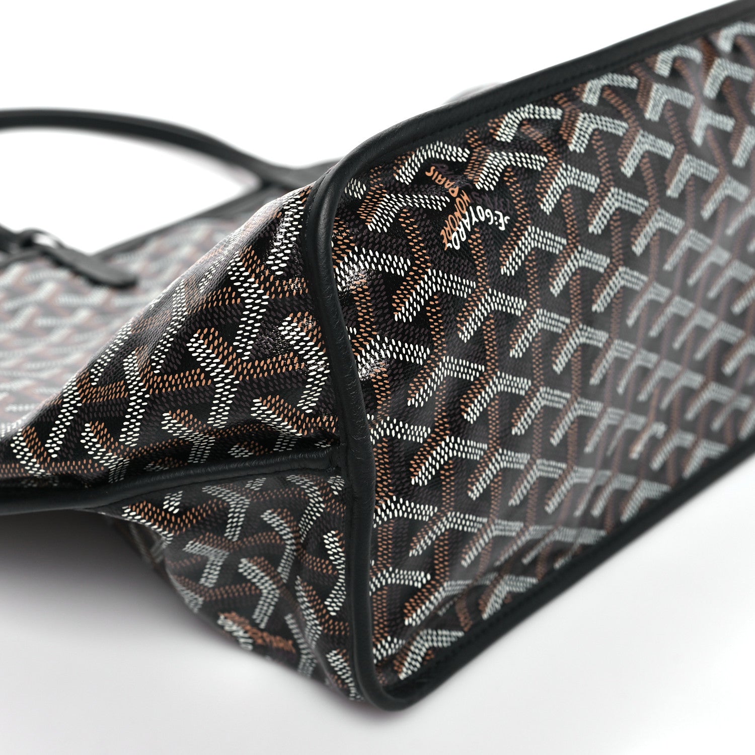 Goyard Goyardine Reversible Anjou PM Black 13 of 16