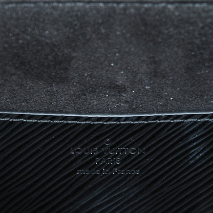 Louis Vuitton Epi Twist Shoulder Bag MM Black 6 of 9