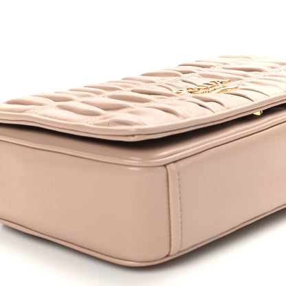 Prada Nappa Gaufre Flap Cipria 8 of 9
