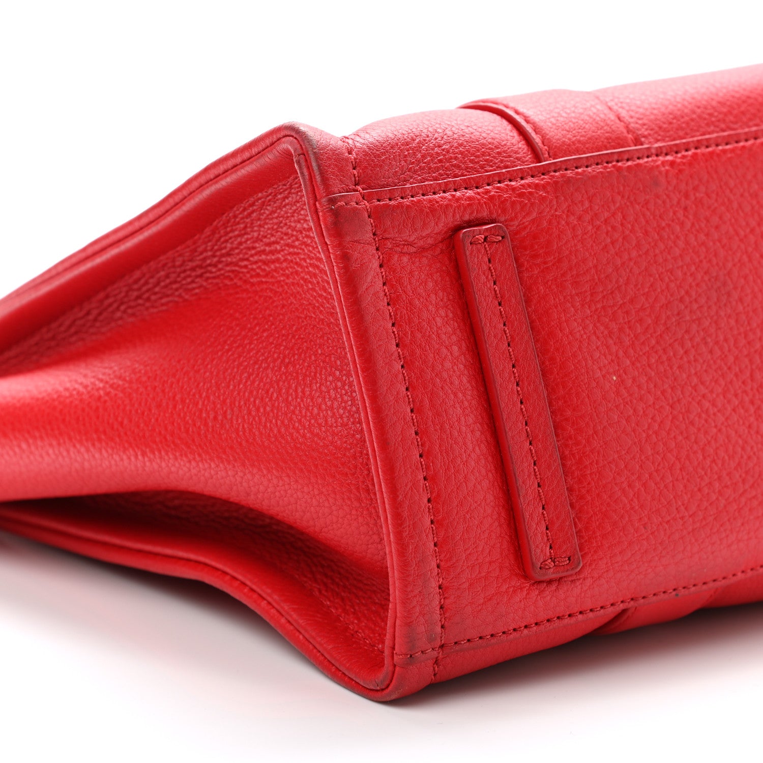 Marc Jacobs Grained Calfskin Medium The Tote Bag True Red 9 of 15