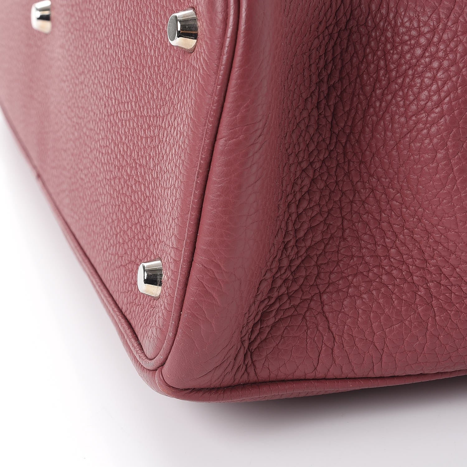 Christian Dior Bullcalf Large Diorissimo Tote Dark Pink 12 of 12