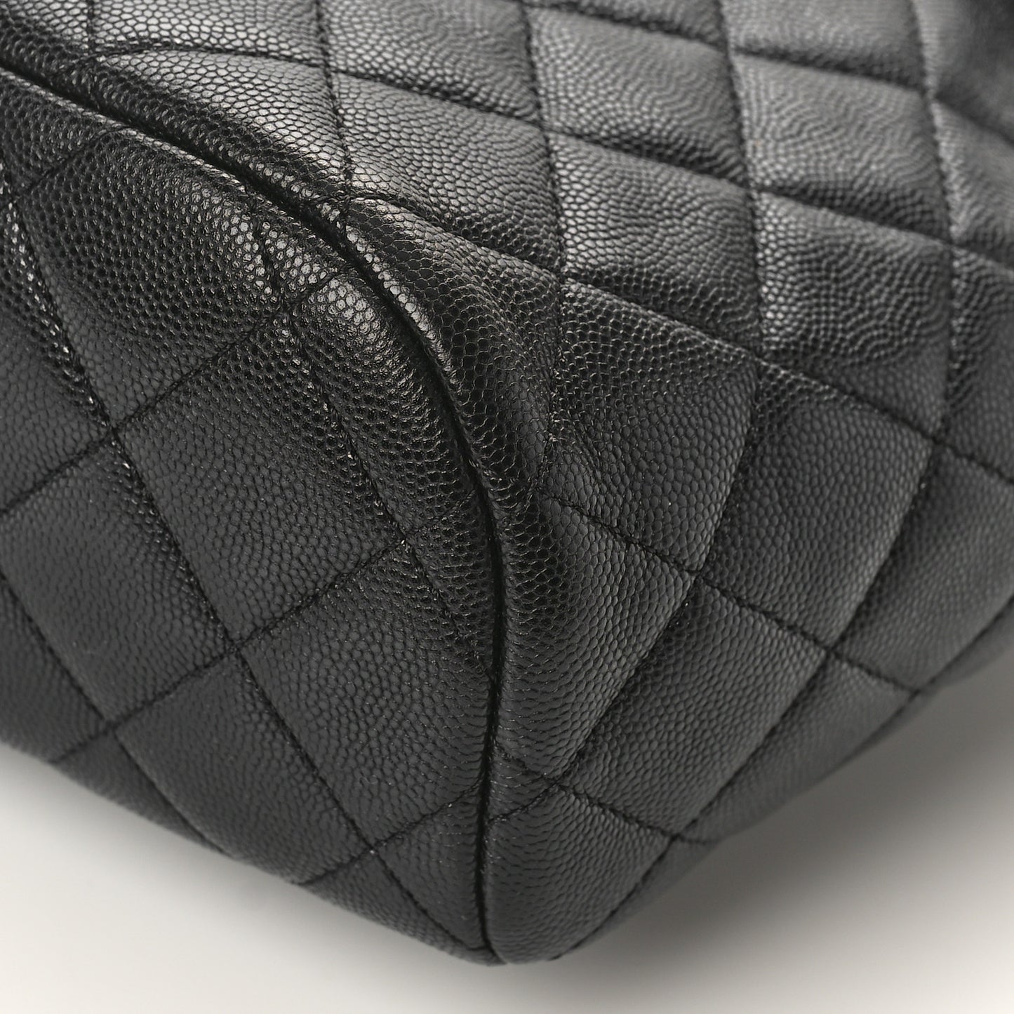 Caviar Quilted Mini Urban Spirit Backpack Black