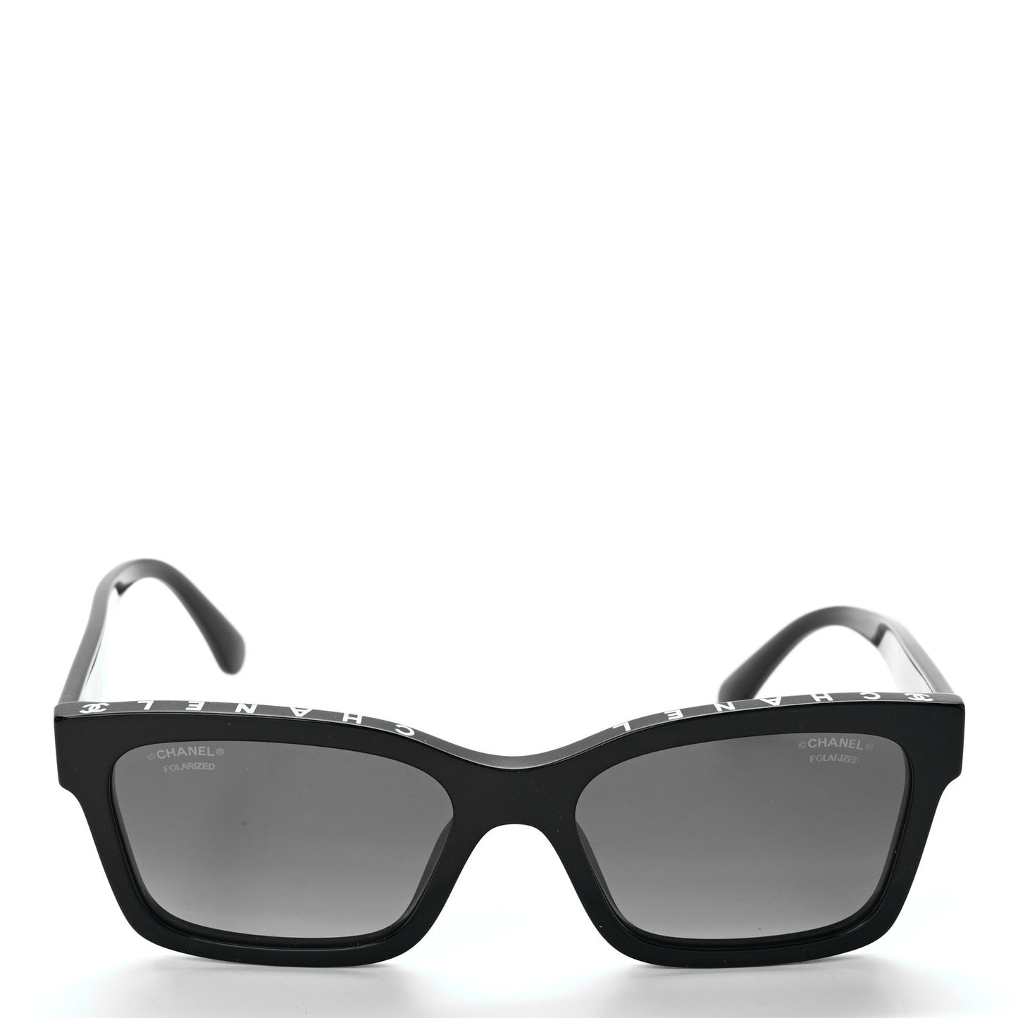 Acetate Square Sunglasses 5417 Black