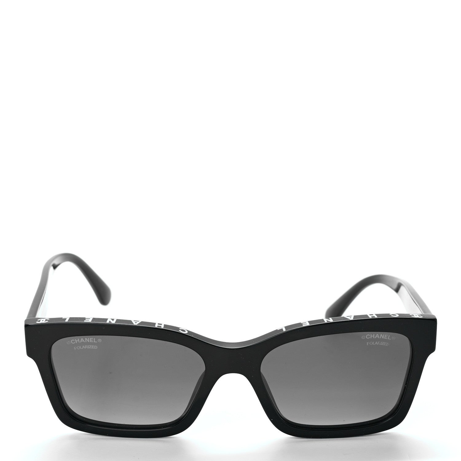 Chanel Acetate Square Sunglasses 5417 Black 2 of 8