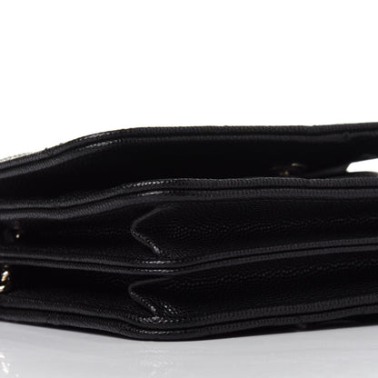 Chanel Caviar Quilted Mini Wallet On Chain WOC Black 8 of 11