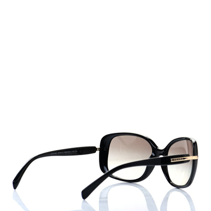 Prada Square Sunglasses SPR 08O Black 7 of 15