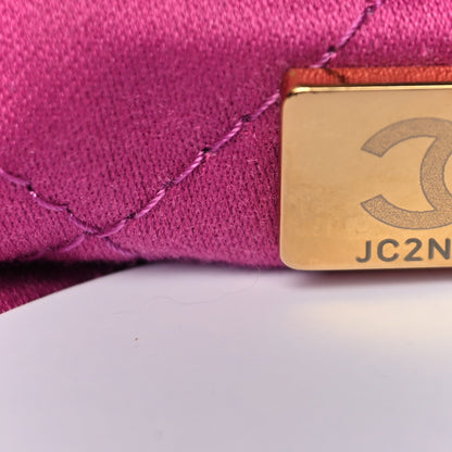 Chanel Shiny Calfskin Quilted Small Chanel 22 Fuchsia 8 of 11