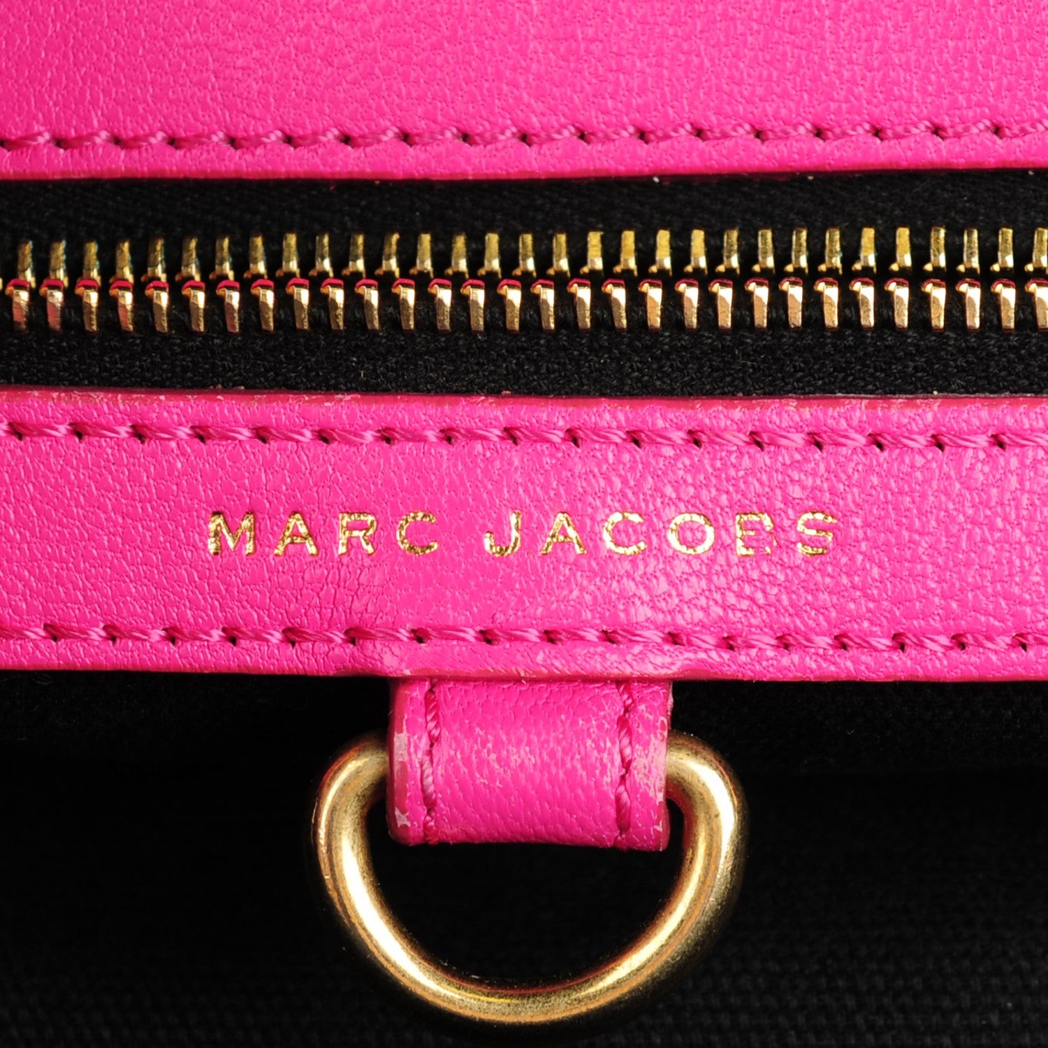 Marc Jacobs Calfskin Quilted Stam Bright Pink 6 of 15