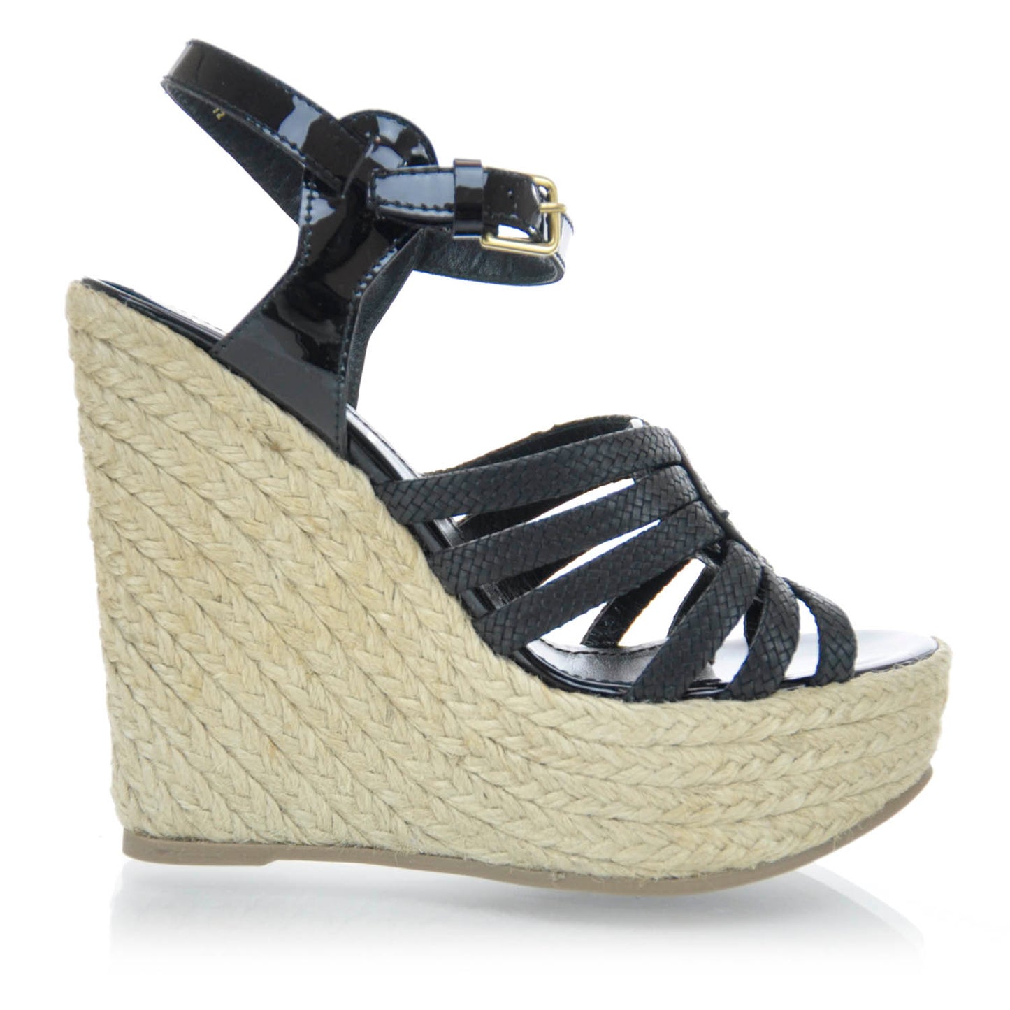 Agadir 90 Espadrille Sandals 37.5 Black